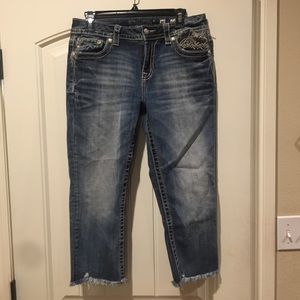 Miss me brand denim capris! Size 30